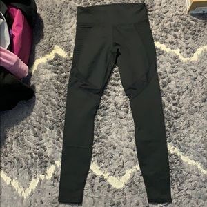 Fabletics Mid-Rise Powerhold Moto Leggings